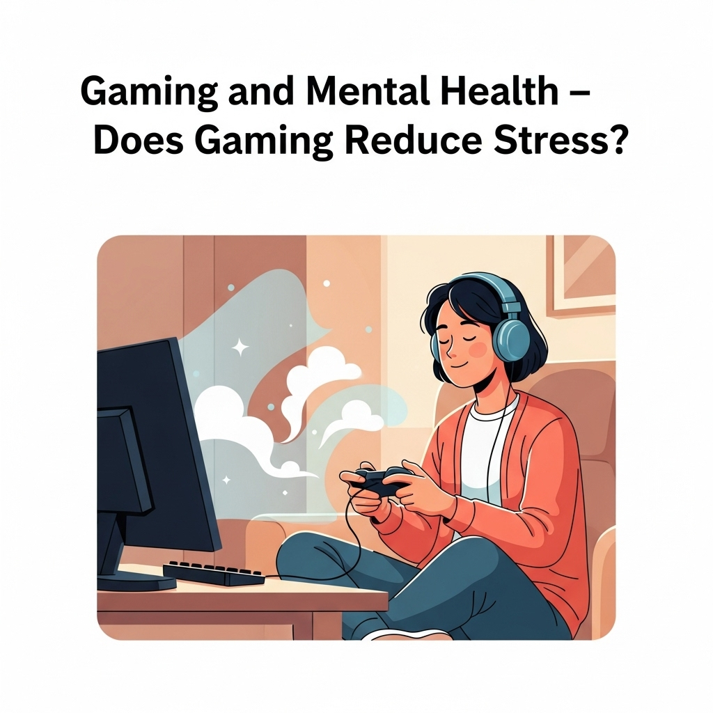 Gaming Aur Mental Health – Kya Games Se Stress Kam Hota Hai?