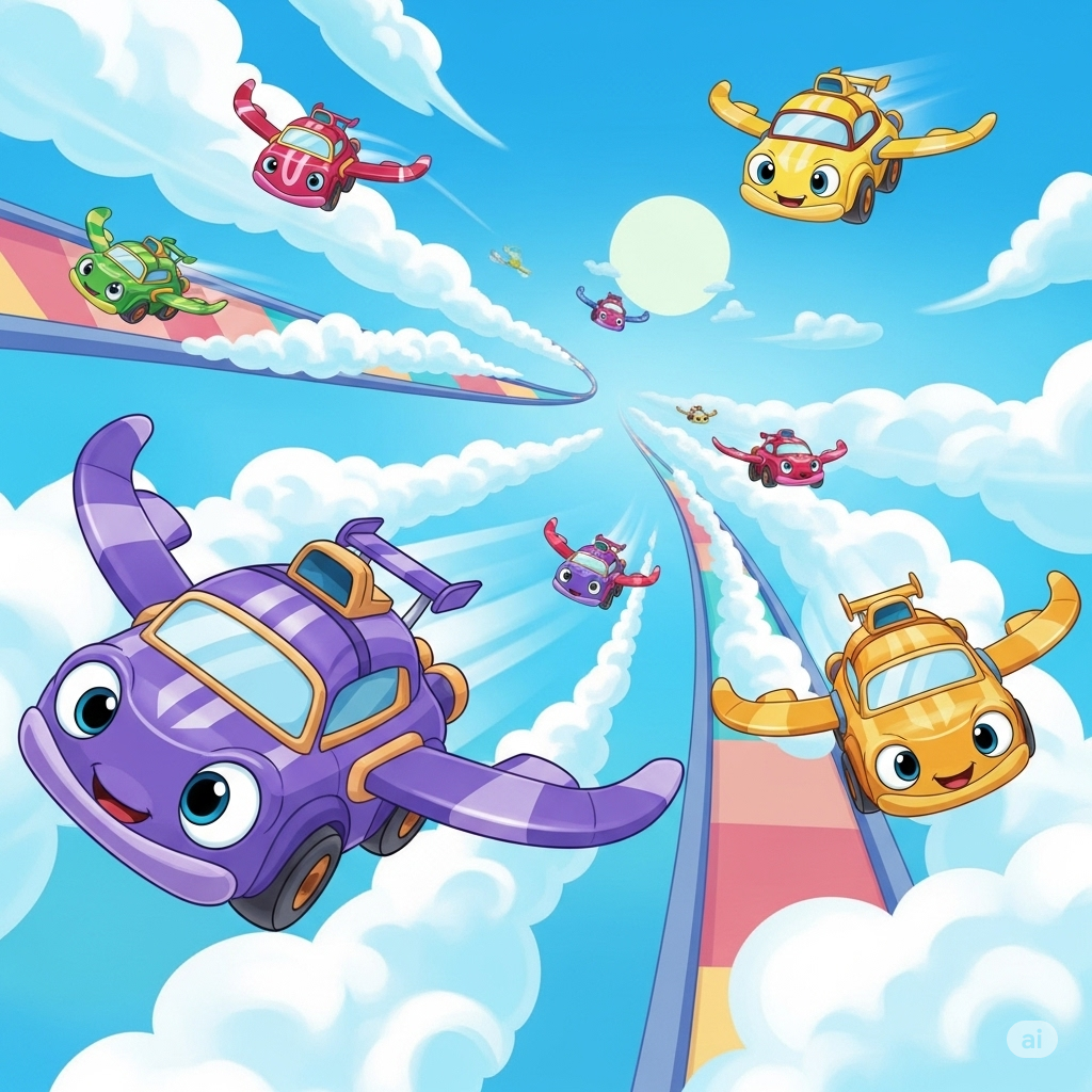 GT Flying Car Racing