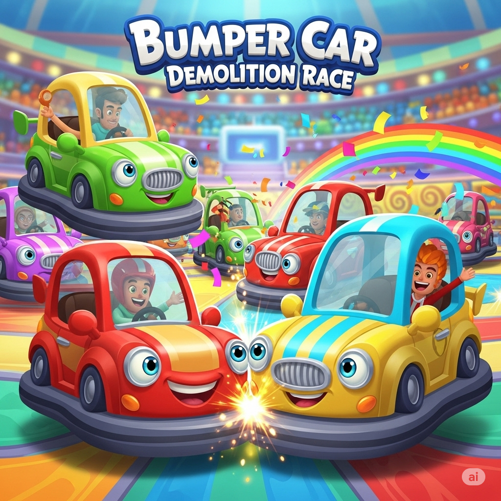 Bumper Car Demolition Race