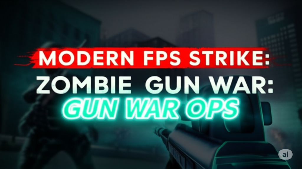 Modern FPS Strike: Zombie Gun War Ops