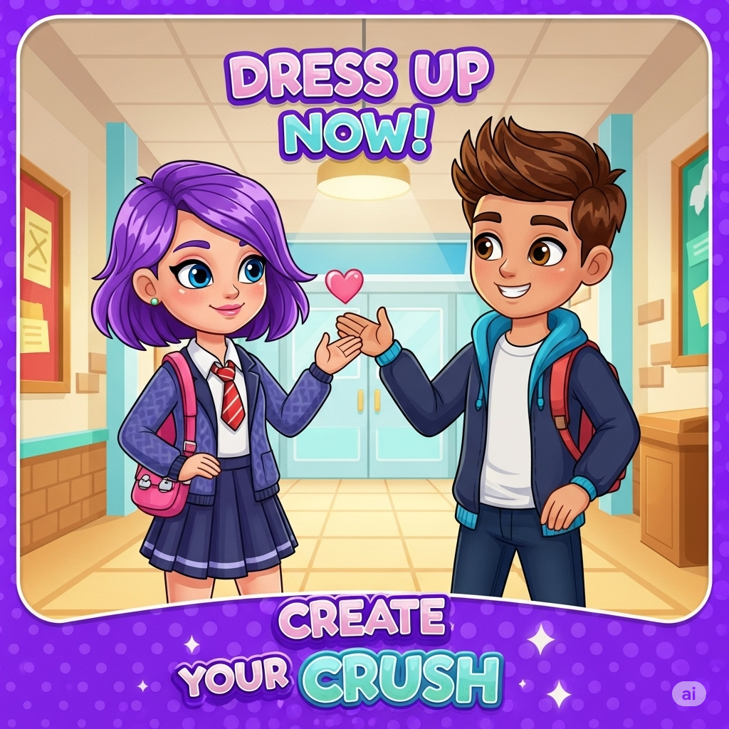My First High School Crush - Dress Up & Love Story