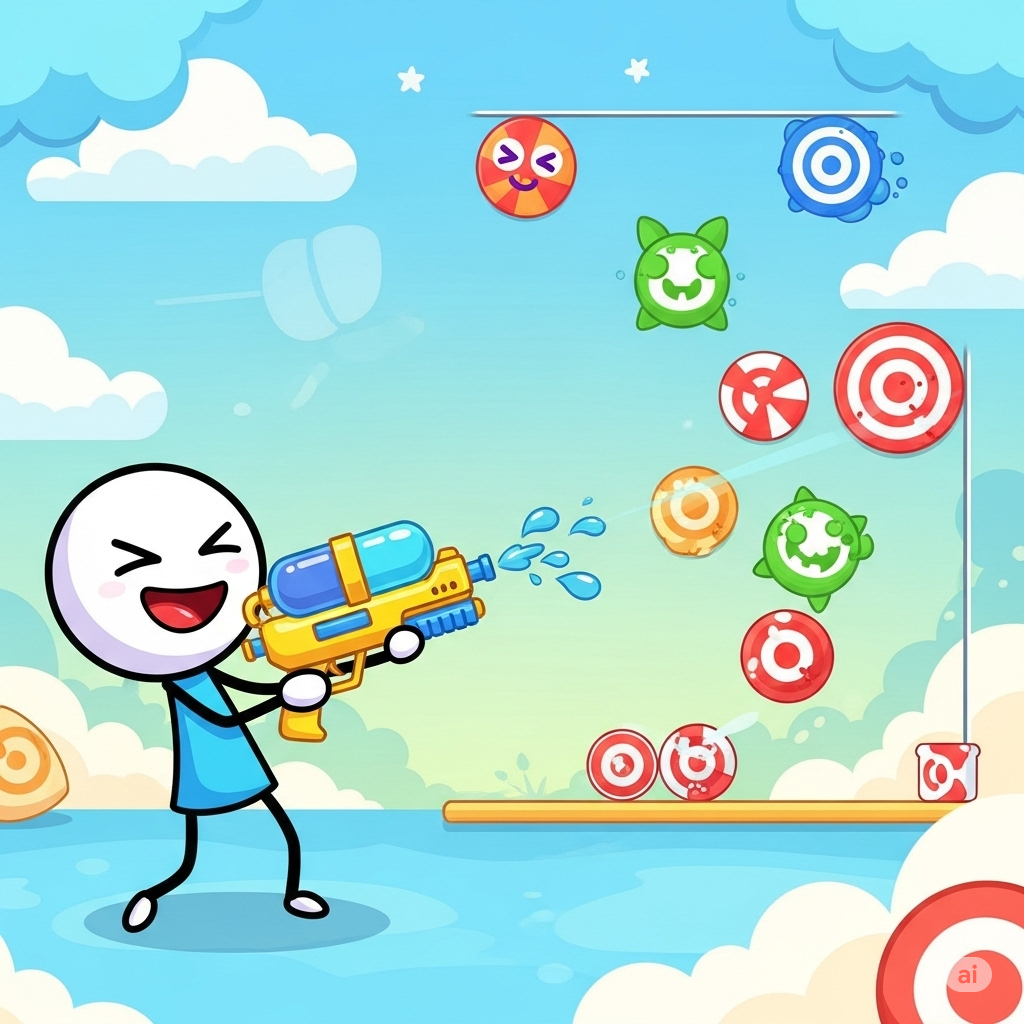 Human Stickman Gun