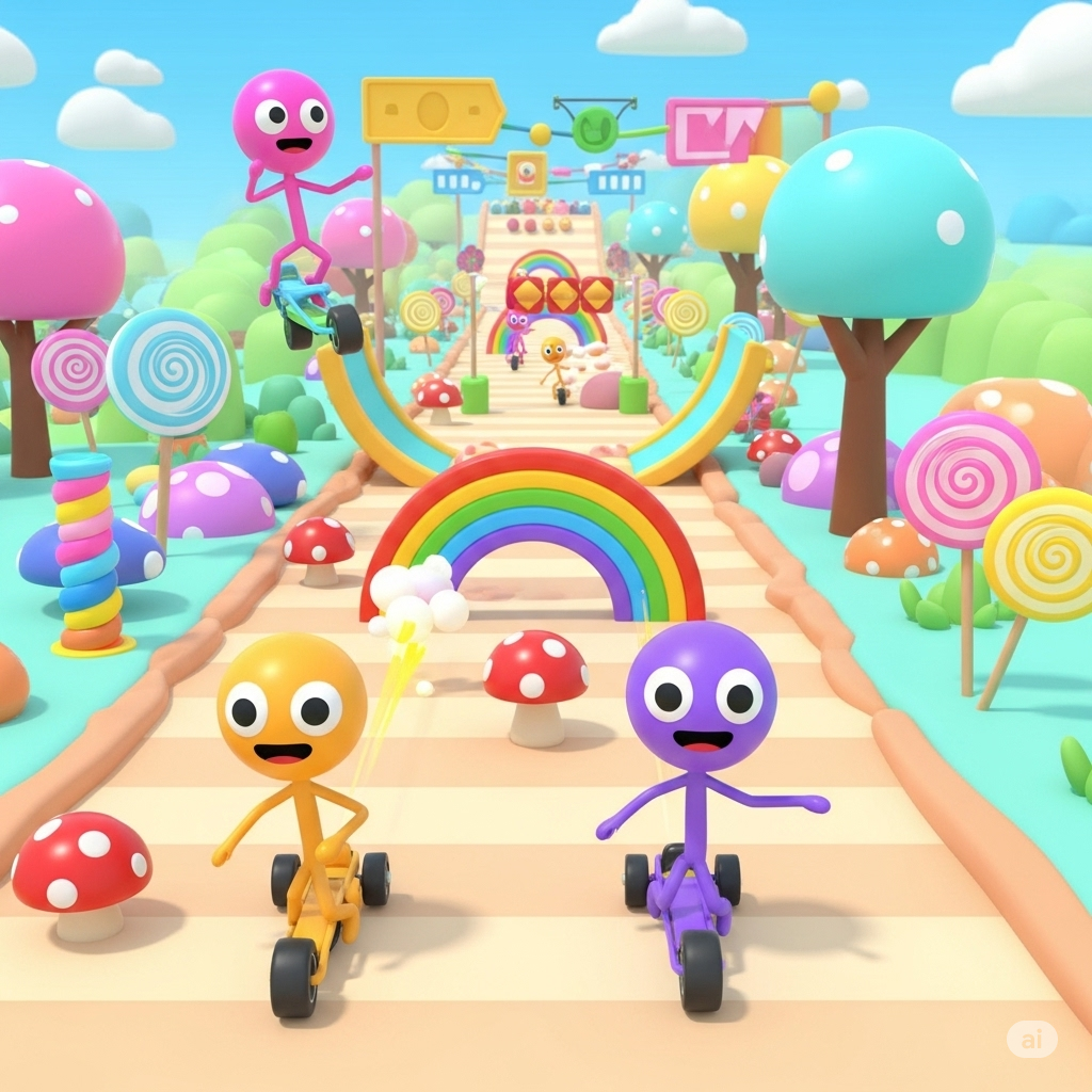 Stickman Race 3D